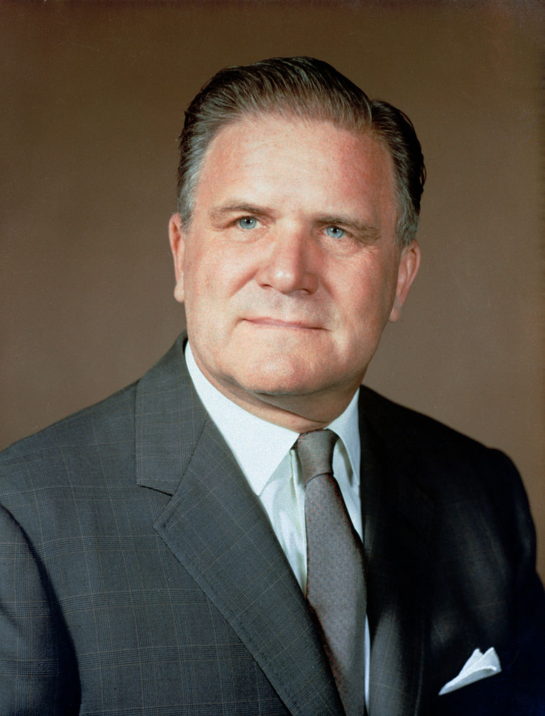 James E. Webb em 1966